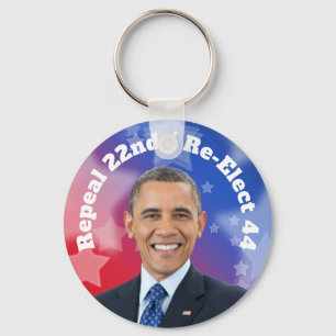 Re-Elect President Obama Key Ring