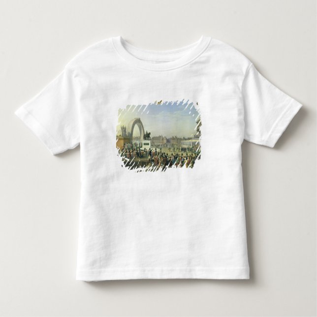 Re-establishment Statue of Henri IV on Pont Toddler T-Shirt (Front)