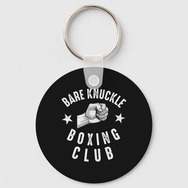 Re Knuckle Boxing Men Fist Fighting Knuckle Fighte Key Ring (Front)