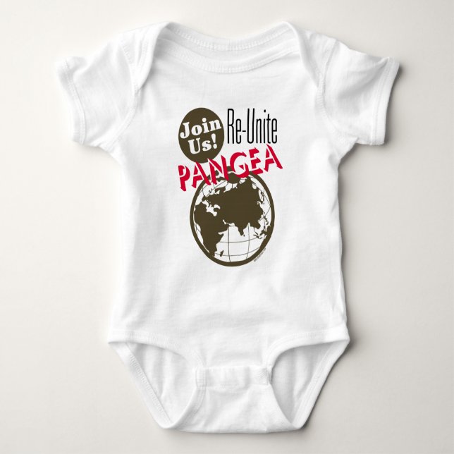 Re-Unite Pangea Baby Bodysuit (Front)