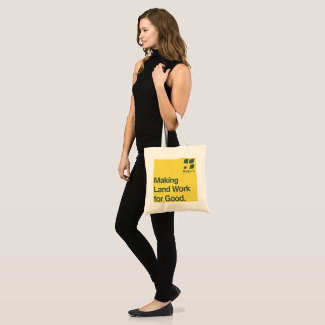 Re-Useable Shopping Bag / Tote, GoodLands (Front (Model))