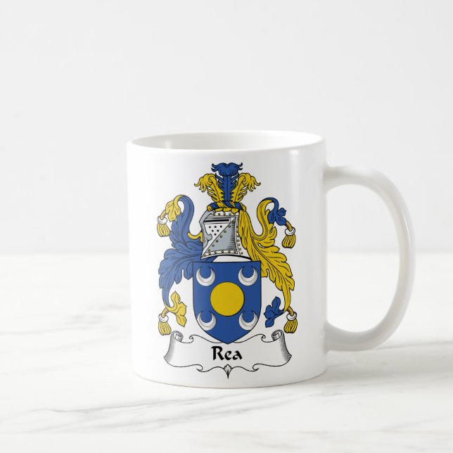 Rea Family Crest Coffee Mug (Right)