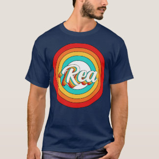 Rea Name Shirt Vintage Rea Circle
