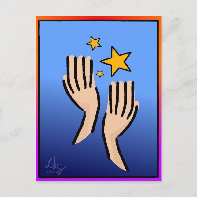 Reach 4 The Stars Postcard (Front)