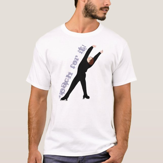 Reach For It Ice Skating Tee (Front)