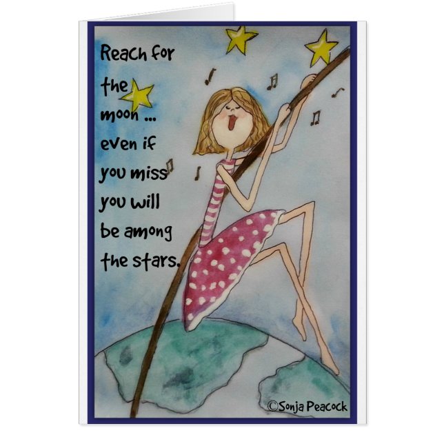 Reach for the moon (Front)