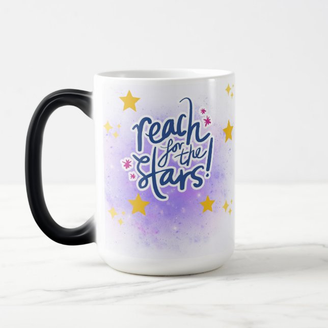 REACH FOR THE STARTS MAGIC MUG (Left)