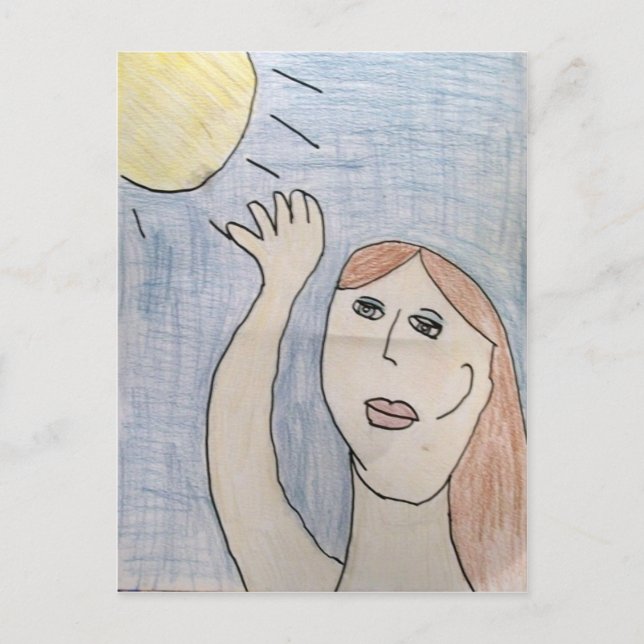 Reach for the Sun postcard (Front)