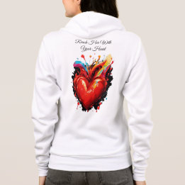 Reach Her With Your Heart Hoodie