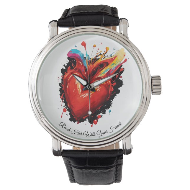Reach Her With Your Heart Watch (Front)