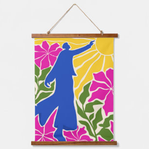 Reaching Beyond Limits Hanging Tapestry