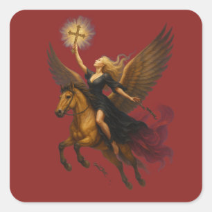 Reaching For Eternity  Square Sticker