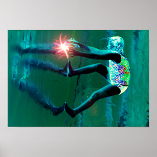 Reaching for the Mirrored Soul Poster Art