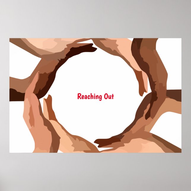 Reaching Out Poster (Front)