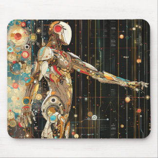 Reaching Through Time Mouse Pad