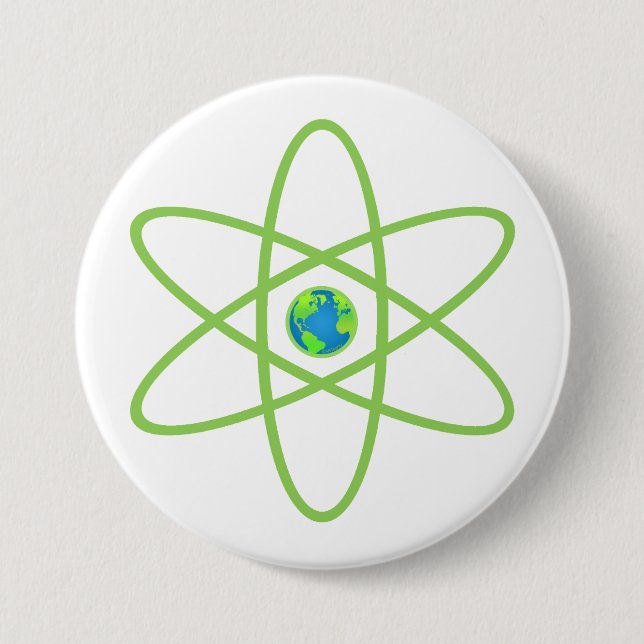 React 7.5 Cm Round Badge (Front)
