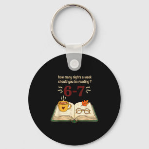 Read 6–7 Nights Funny Reading Key Ring
