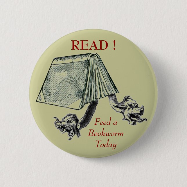 READ ! 6 CM ROUND BADGE (Front)