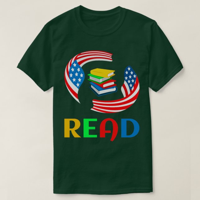 Read Across America  T-Shirt (Design Front)