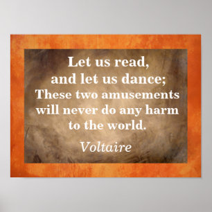 Read and dance poster