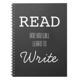 Read and You Will Learn to Write Notebook