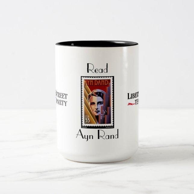 Read Ayn Rand Mug (Center)