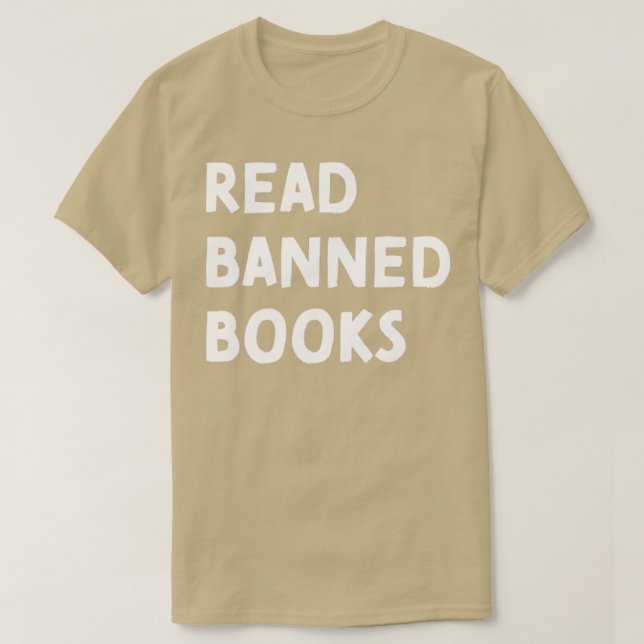 Read banned books4 T-Shirt (Design Front)