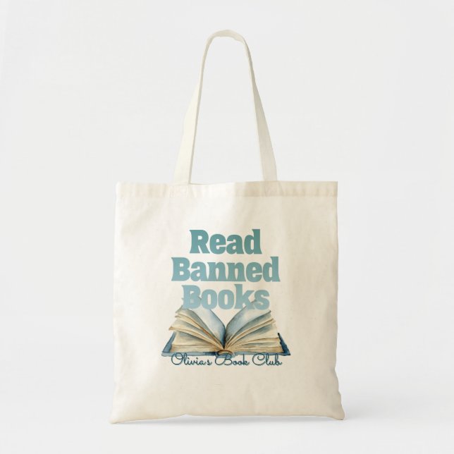 Read Banned Books Book Club Tote Bag (Front)