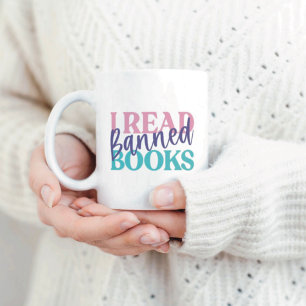Read Banned Books Coffee Mug
