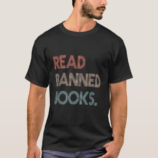 Read Banned Books Librarians Banned Books Week Ret T-Shirt