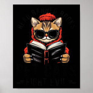 Read Banned Books Pet Cats Fight Evil Read Banned  Poster
