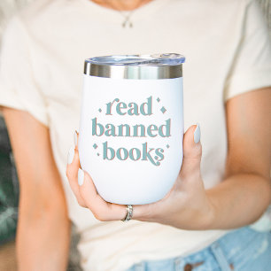 Read Banned Books Retro Lettering