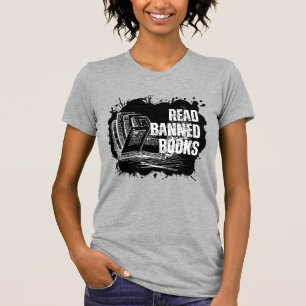 Read Banned Books" Shirt Freedom