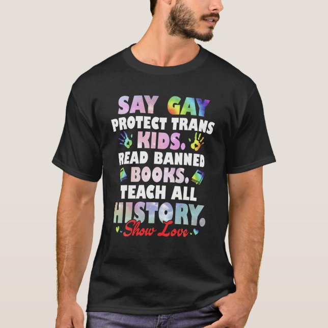 Read Banned Books T Shirt (Front)