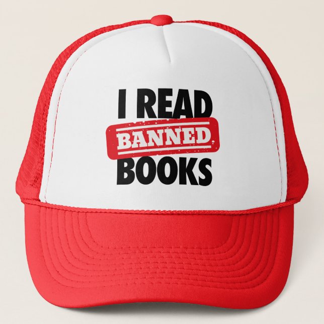 Read Banned Books Trucker Hat (Front)