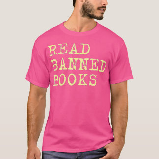 Read Banned Books Vintage, i Read banned Books  -  T-Shirt