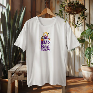 Read Boo Repeat Elementary Reading Teacher T-Shirt