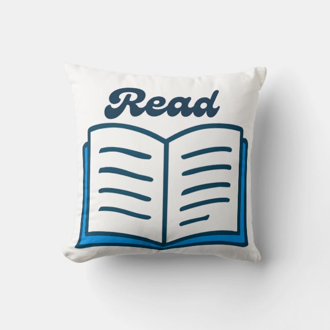 Read Book Lover Cushion (Front)