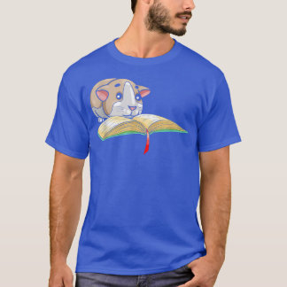Read Books and Pet My Guinea Pig, Book Lover Readi T-Shirt