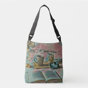 Read Books, Drink Coffee Crossbody Bag