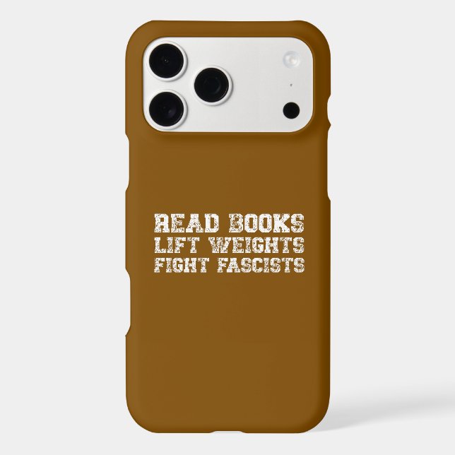 Read Books Lift Weights Fight Fascists  (Back)