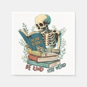 Read Books Paper Napkin
