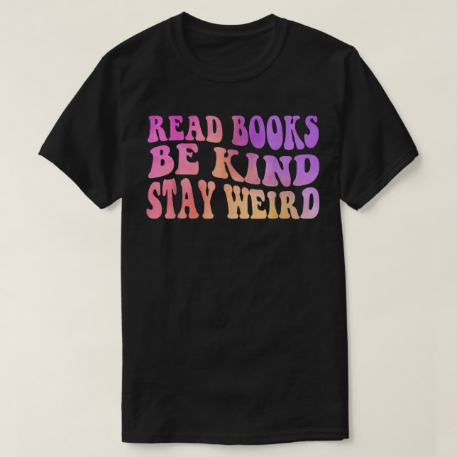 Read Books T-Shirt (Design Front)