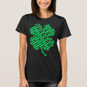 Read Closely I Pinch Back St Patricks Day Shamrock T-Shirt