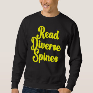 Read Diverse Books Motivational Inspirational Book Sweatshirt