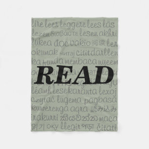"READ" in Different Languages Blanket