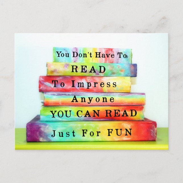 Read Just For Fun Postcard (Front)