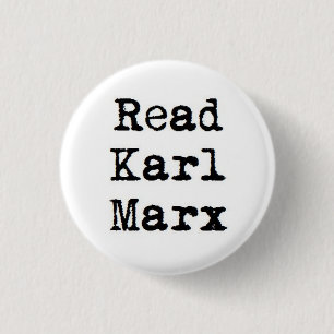 Read Karl Marx 3 Cm Round Badge