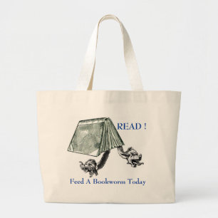 READ ! LARGE TOTE BAG