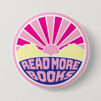 Read More Books 7.5 Cm Round Badge